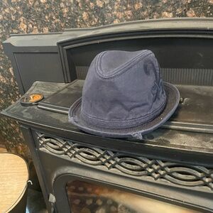 Daniel Cremieux Distressed Blue Fedora
